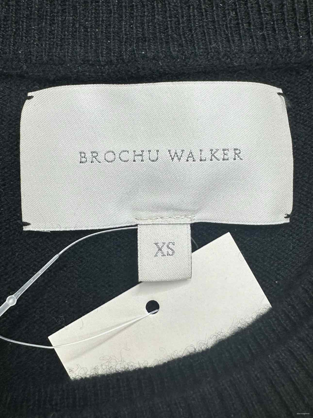 BROCHU WALKER Black Layered Dress Size XS