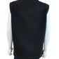 Peter Millar Black Fleece Knit Vest Size M