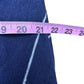 EILEEN FISHER Navy Striped Linen Poncho Size O/S