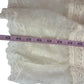 Spell Cream Organic Cotton Teodora Lace Midi Skirt Size S