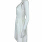 TRINA TURK NWT White Textured Sleeveless Dress Size 0