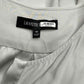 LAFAYETTE 148 NEW YORK Gray 100% Silk Blouse Size 10