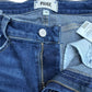 PAIGE Blue Skyline Skinny Crop Jeans Size 28
