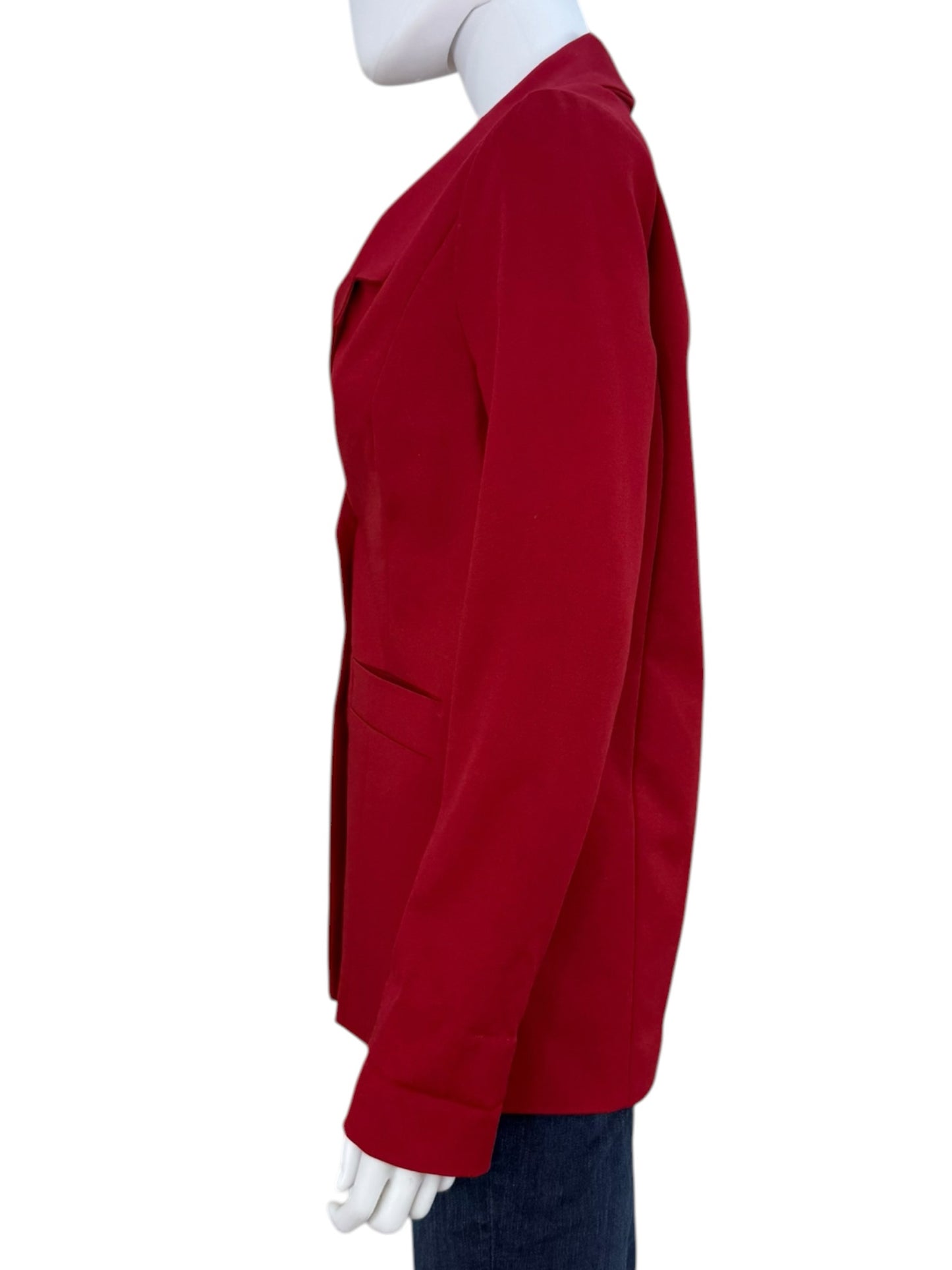 SHOW ME YOUR MUMU NWT Red Major Blazer Size XS