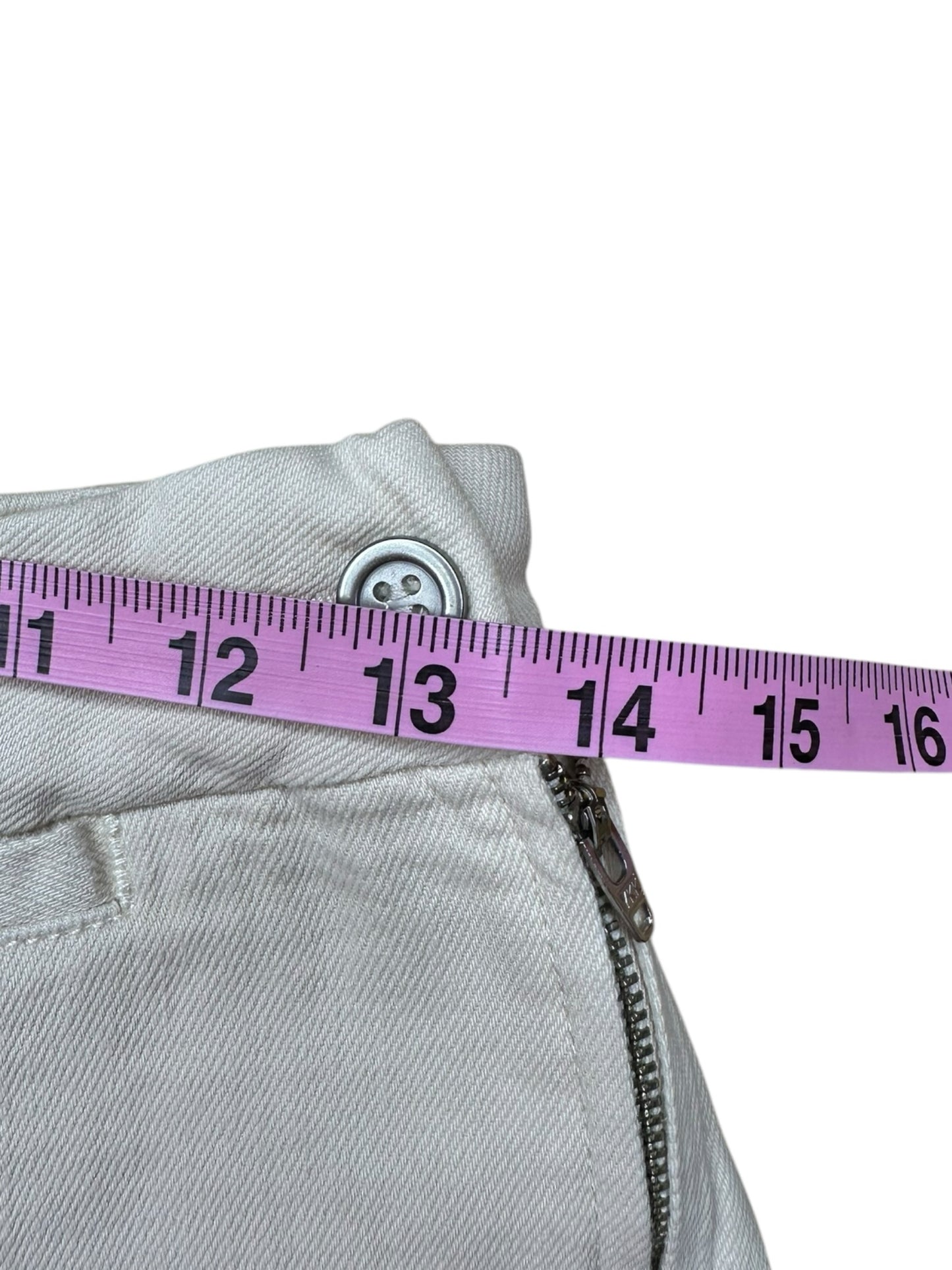 pilcro Cream Wide Jeans Size 26