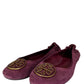 Tory Burch Purple Suede Flats Size 8