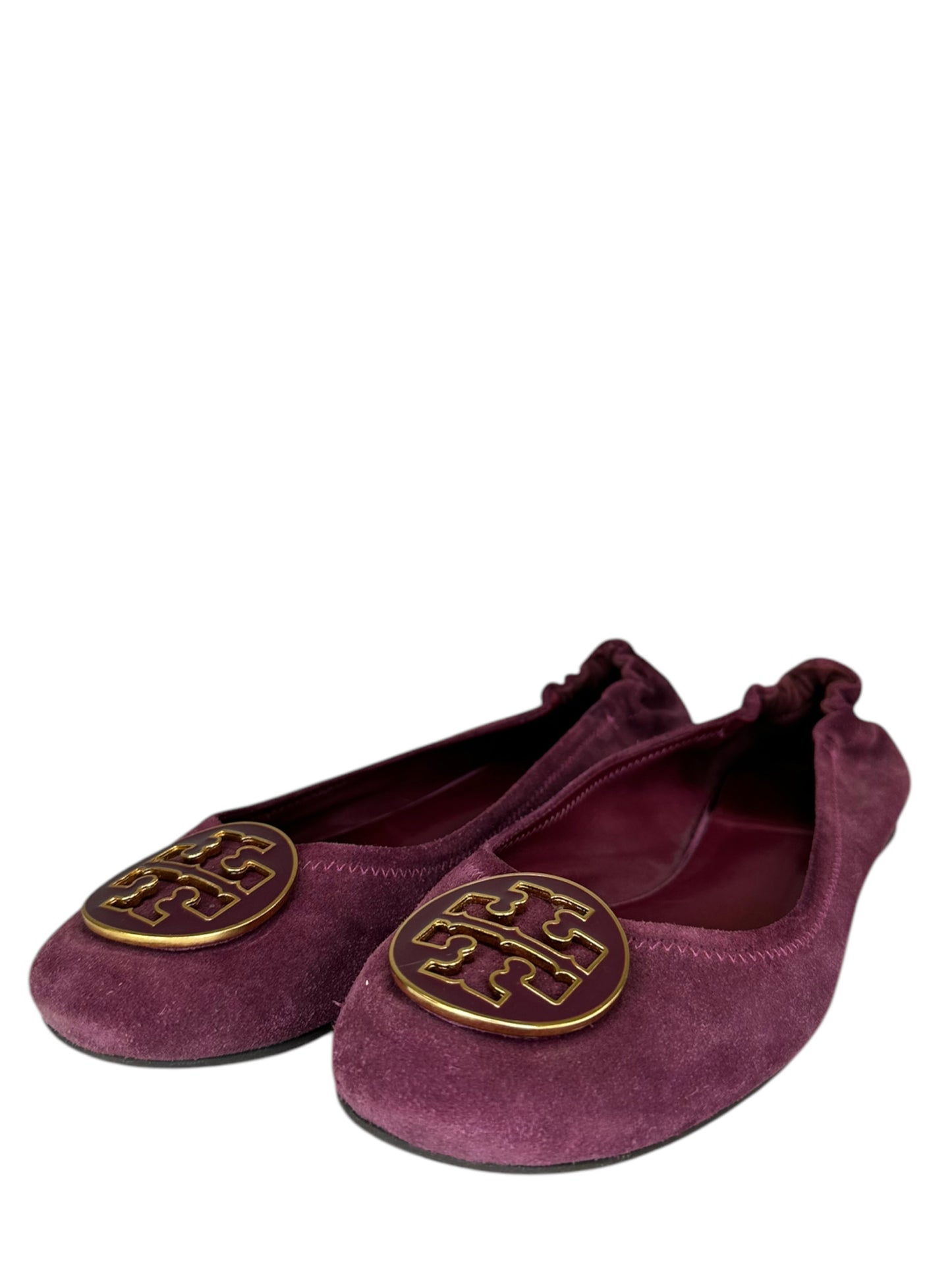 Tory Burch Purple Suede Flats Size 8