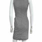 BANANA REPUBLIC Black Striped Dress Size 0P