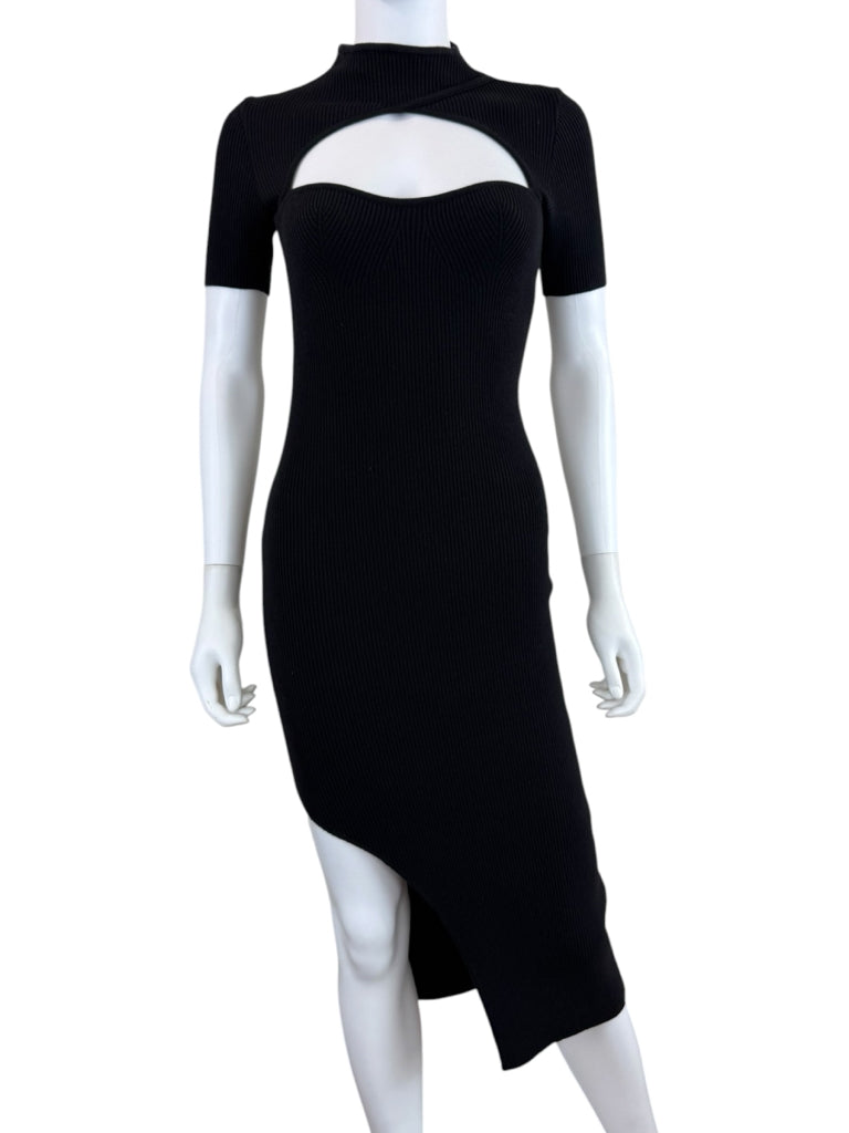 Paola Bernardi Black Bolero Style Sweater Dress Size S