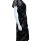Slate and Willow Black Floral Lace Cocktail Dress Size 8