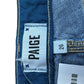 PAIGE Medium Wash Jean Shorts Size 26