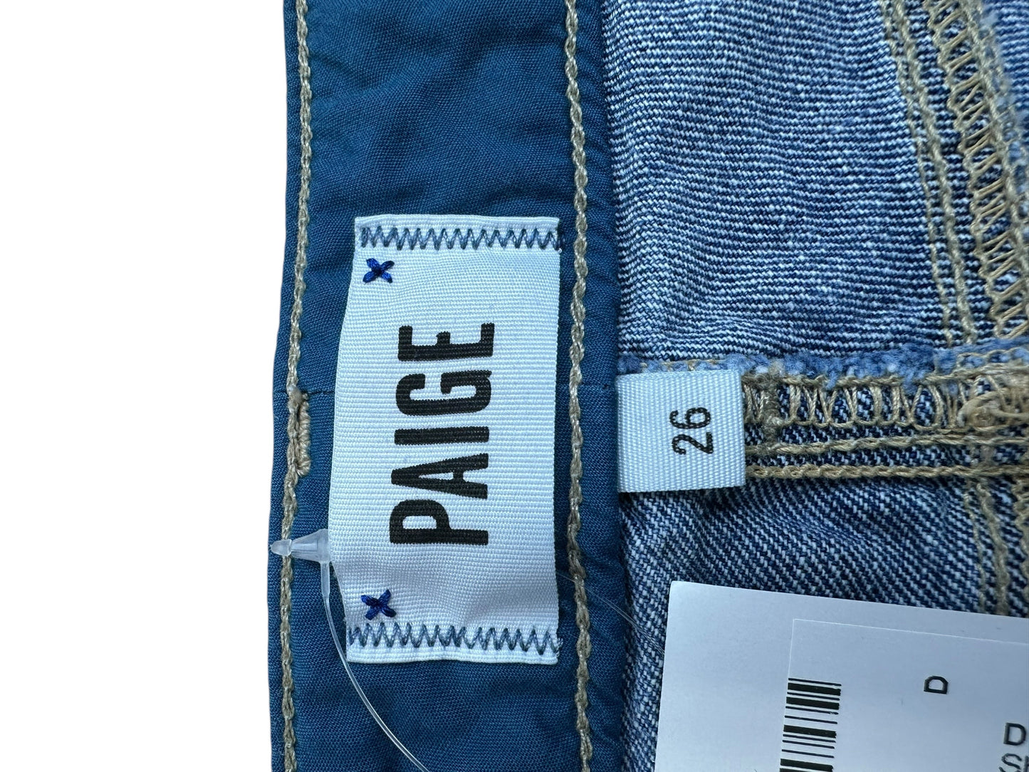 PAIGE Medium Wash Jean Shorts Size 26