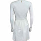 TRINA TURK NWT White Textured Sleeveless Dress Size 0