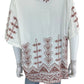 Johnny Was Chevron Knit Top Size XL