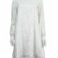 by TiMo White Eyelet Dress Size S