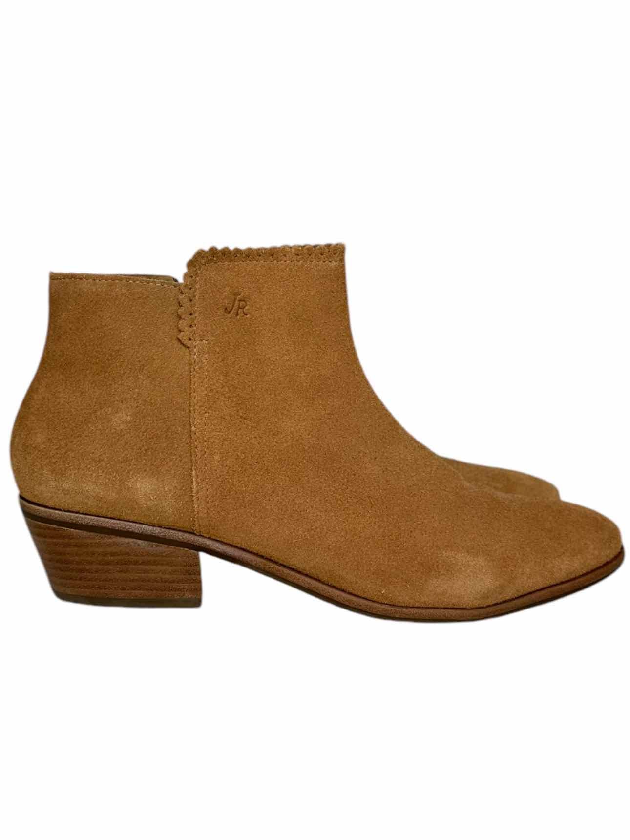 Jack Rogers Tan Suede Bailee Booties Size 9