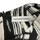 KAUFMAN FRANCO 100% Silk Black Abstract Print Shift Dress Size 2