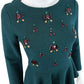dolce vita Gem Drop Peplum Sweater Size S
