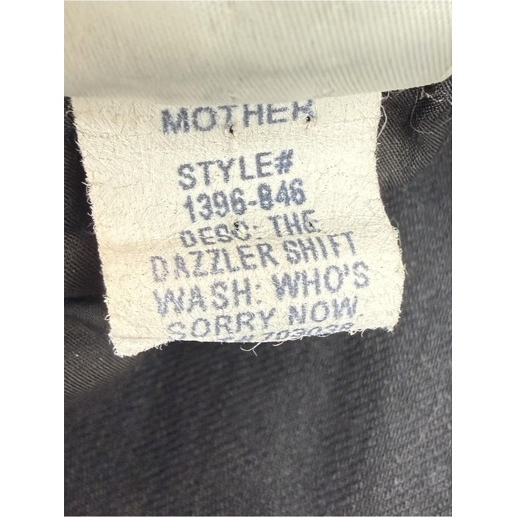MOTHER Black The Dazzler Shift Who’s Sorry Now Jeans Size 27
