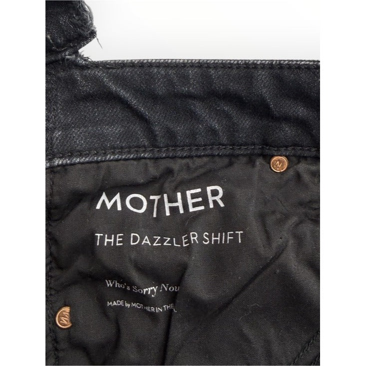 MOTHER Black The Dazzler Shift Who’s Sorry Now Jeans Size 27