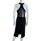 Hunter Bell Black Halter Cocktail Dress Size 6