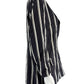 Iris Setlakwe Navy Striped Blazer Size 12