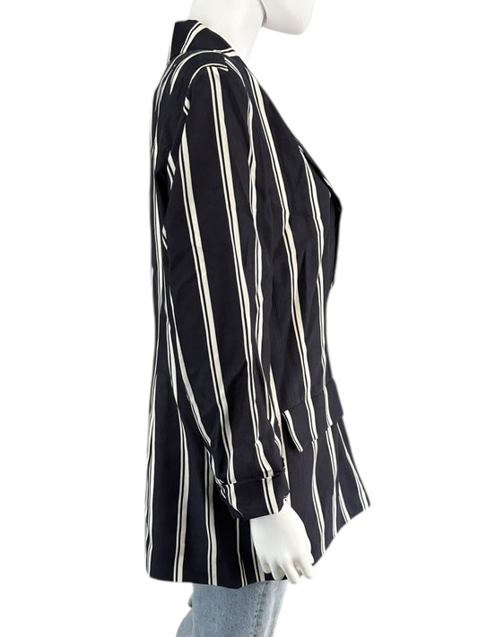 Iris Setlakwe Navy Striped Blazer Size 12