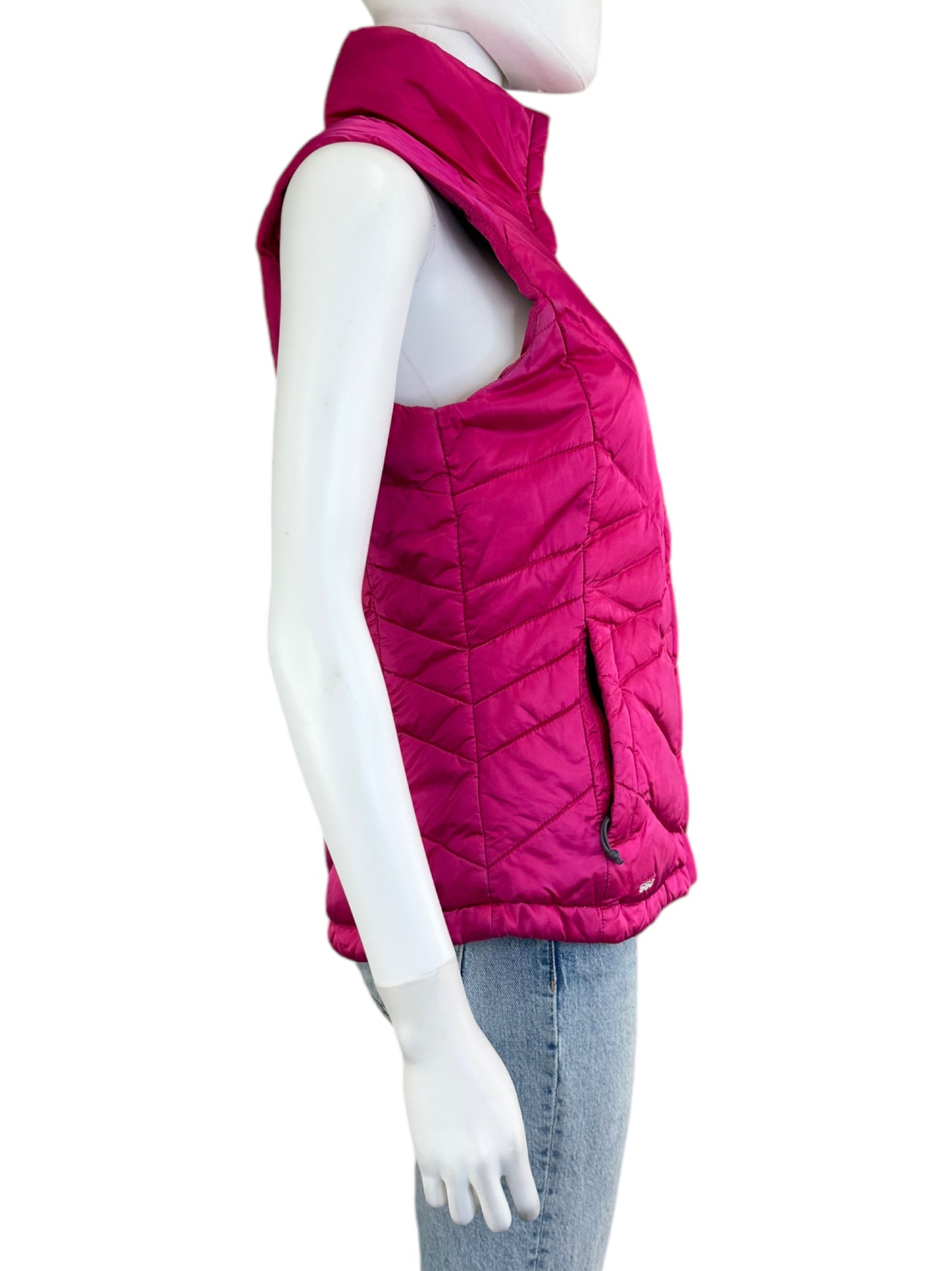 THE NORTH FACE Pink Puffer Vest Size S