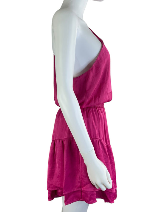 STEVE MADDEN NWT Hot Pink One Shoulder Dress Size M
