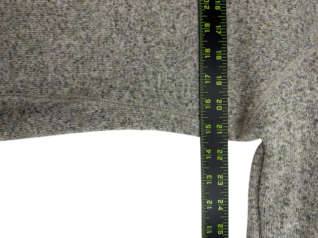 The North Face Green Quarter-Zip Fleece Pullover Jacket Size XL