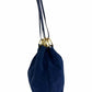 Tory Burch Farrah Suede Tote in Navy