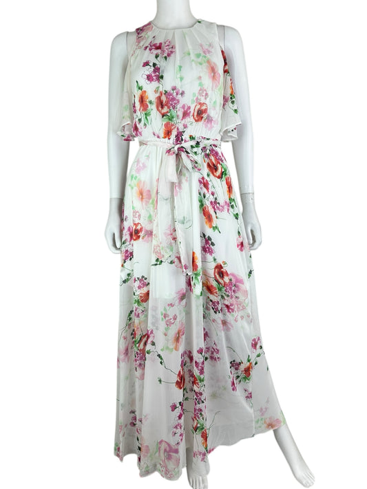 Calvin Klein Floral Maxi Dress Size S