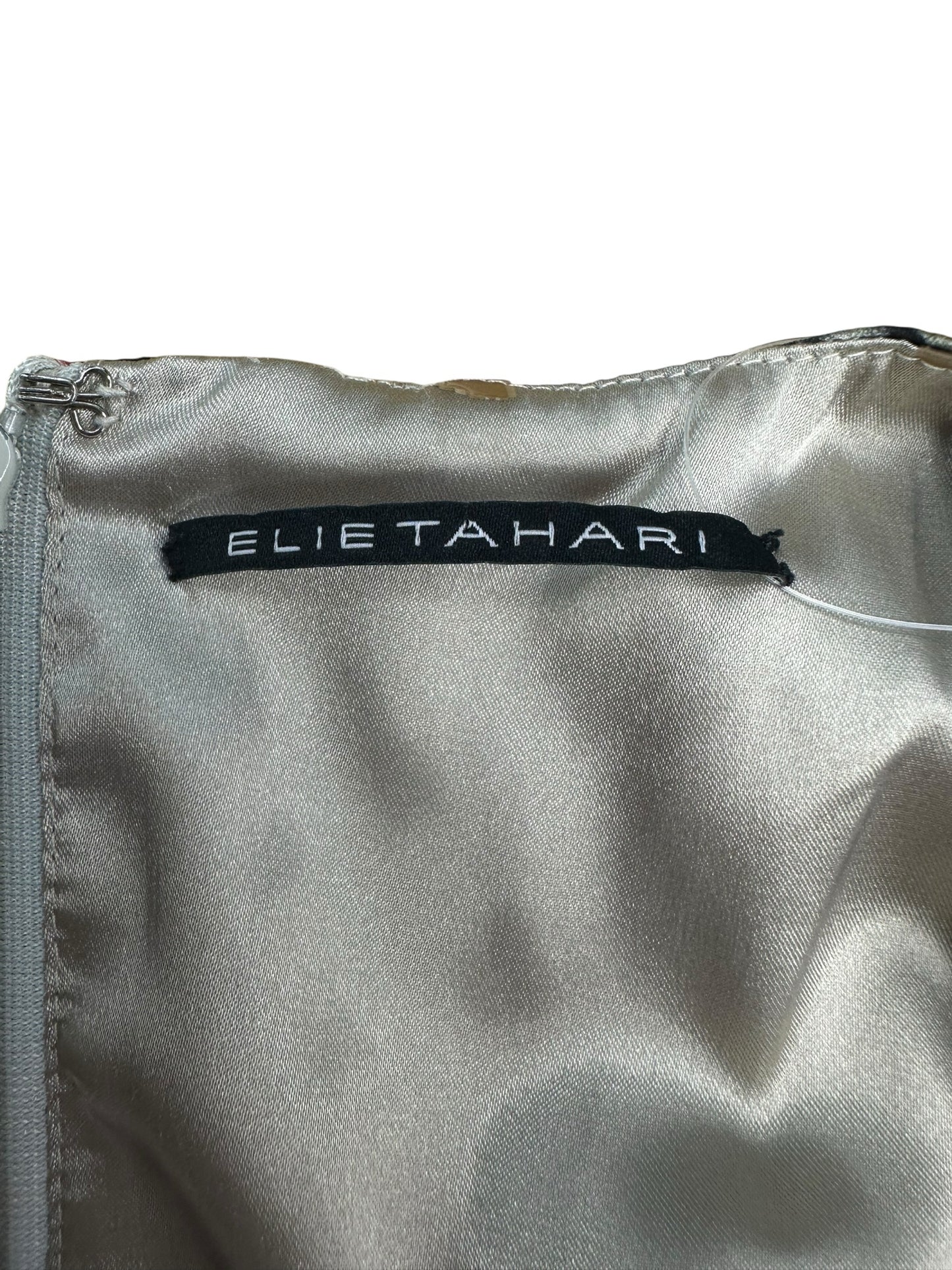 ELIE TAHARI Silk Floral Shell Size S
