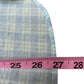 Eddie Bauer NWT Teal Plaid Button-Down Shirt Size M