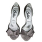 Butter Rose Glitter Bow Cassidy D'Orsay Heels Size 7.5