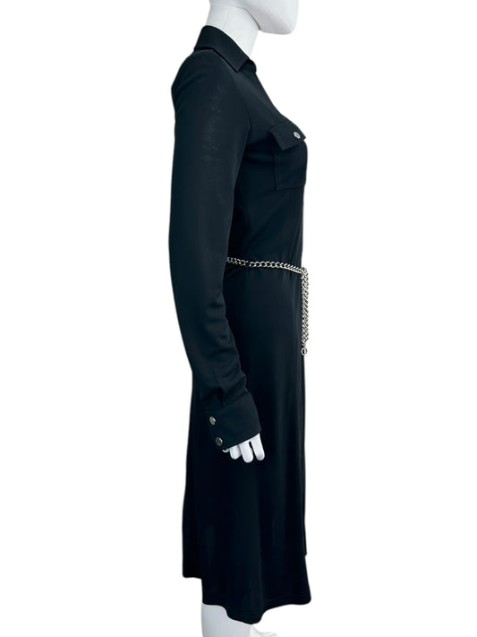 Michael Kors Black Shirt Dress Size S