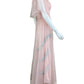 LOVE SHACK FANCY Pink Sheer Maxi Dress With Bow Size 0