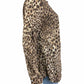 J. McLaughlin Leopard Print Button-Down Size M