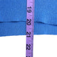 VERONICA BEARD Blue Sheer Top Size M