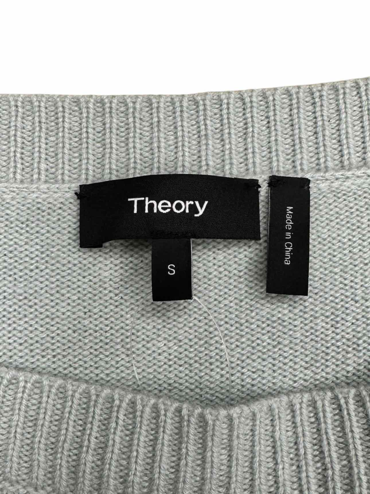 Theory Blue Cashmere Sweater Size S