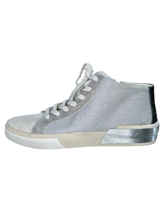 Dolce Vita Silver 'Zoel' Sneakers Size 8