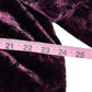 J. Jill NWT Purple Paisley Velvet Blouse Size XL