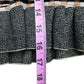ULLA JOHNSON Brown Plaid Sweater Top Size S