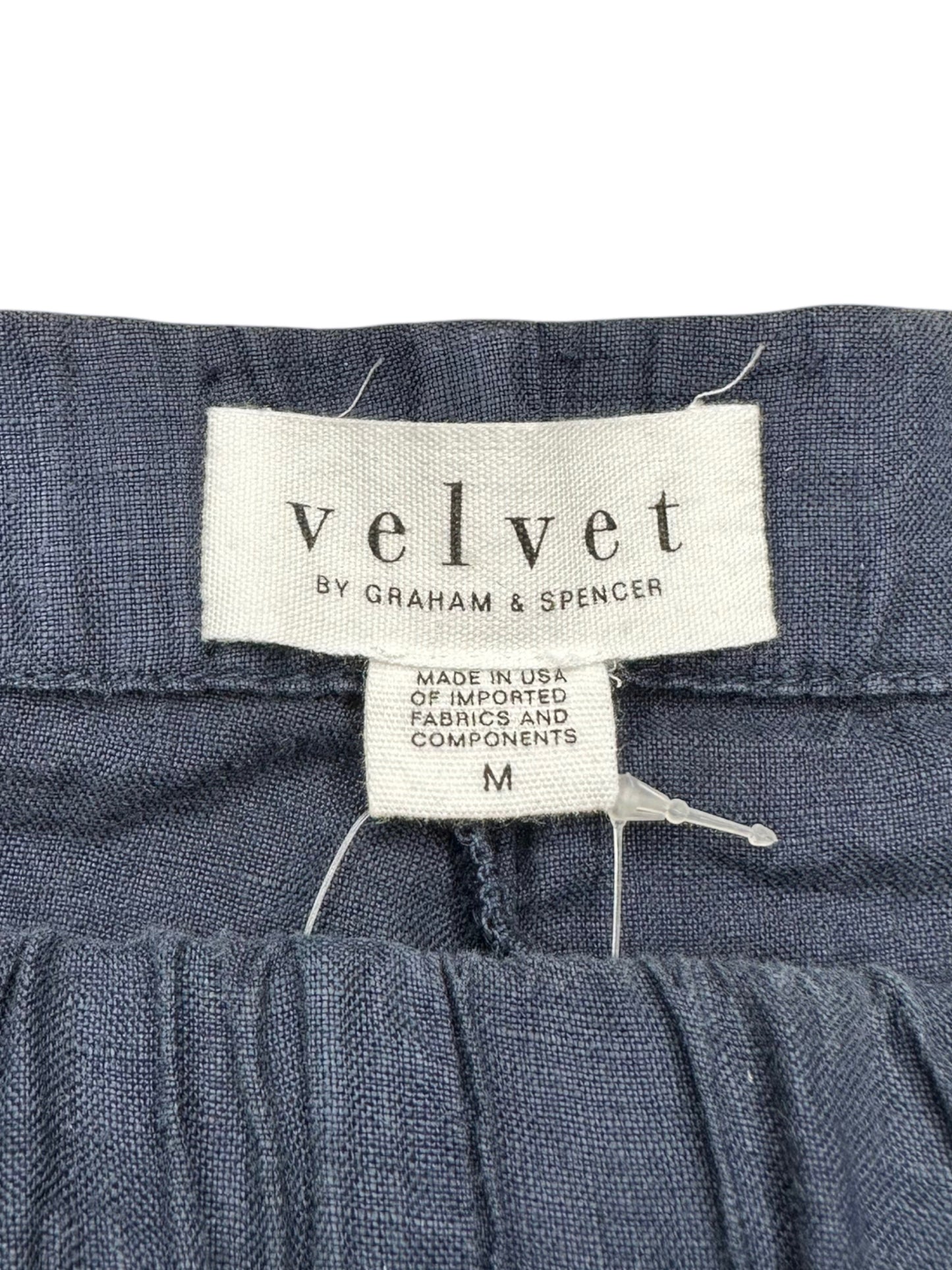 Velvet 100% Linen Pants Size M