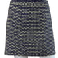 J. Crew Blue Tweed Mini Skirt Size 2