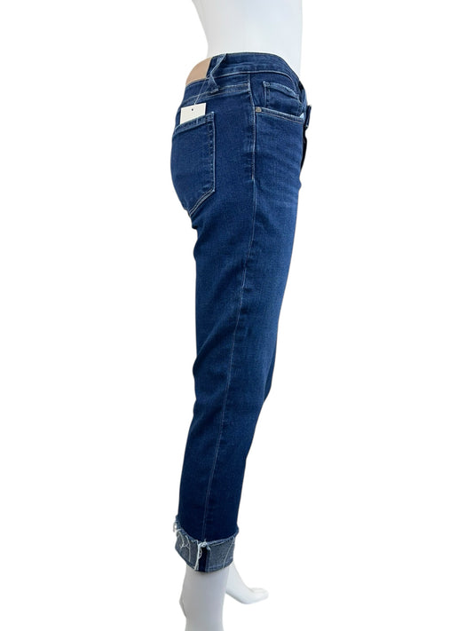 PAIGE Blue Skyline Skinny Crop Jeans Size 28