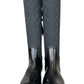 coach Black Rainboot Size 8