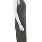 Calvin Klein Gray Herringbone Midi Dress Size 6