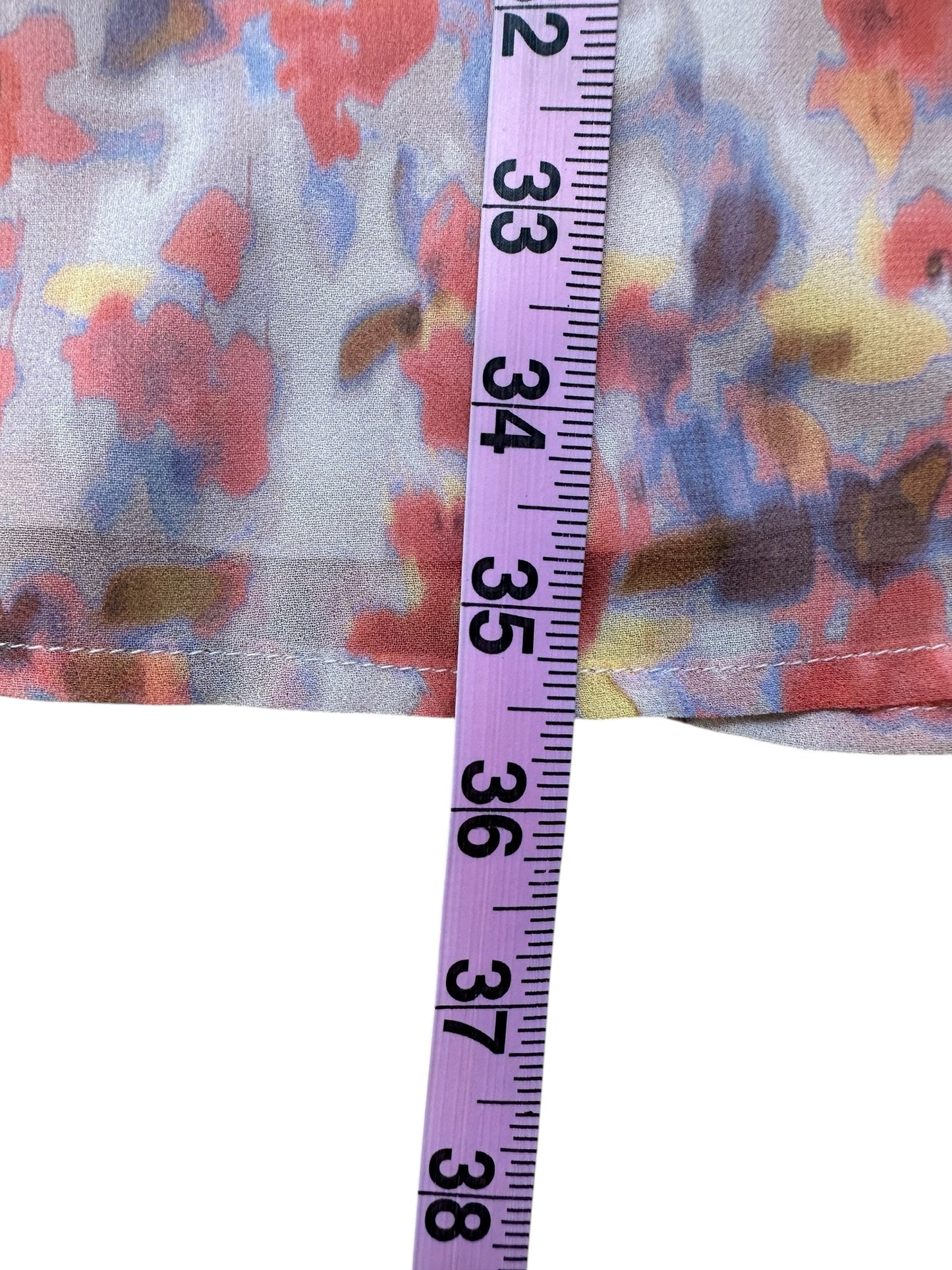 STEVE MADDEN Pink Floral Mini Dress Size L