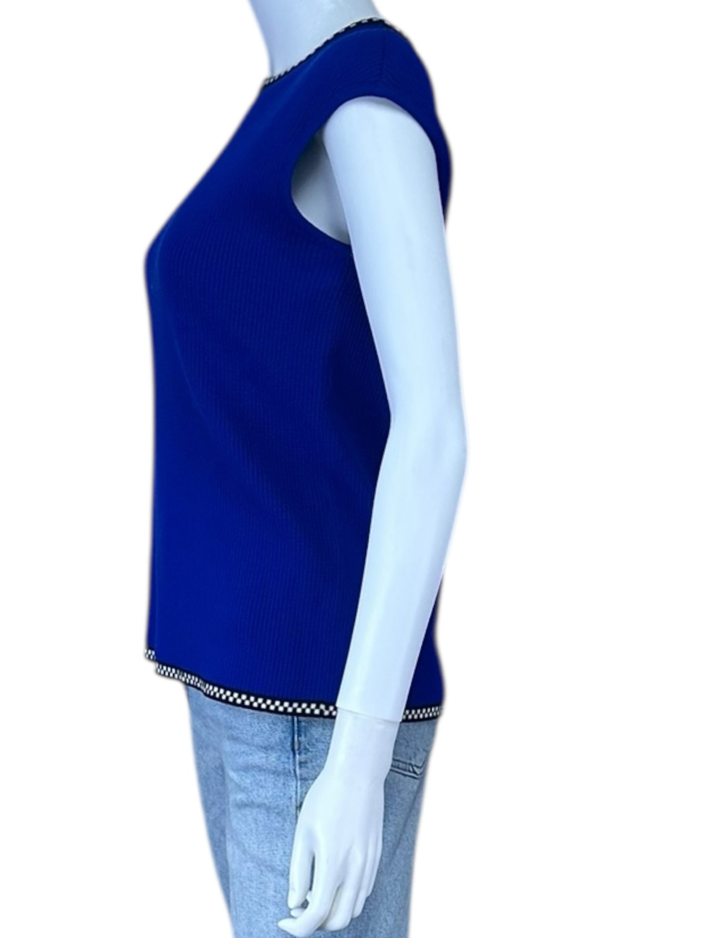 ESCADA  Blue 100% Virgin Wool Sweater Size M